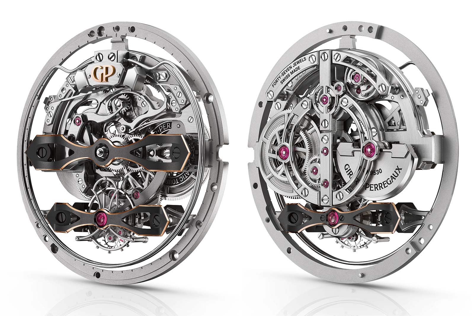 Girard-Perregaux ra mắt mẫu Minute Repeater Flying Bridges mới trang bị bộ máy Calibre GP9530
