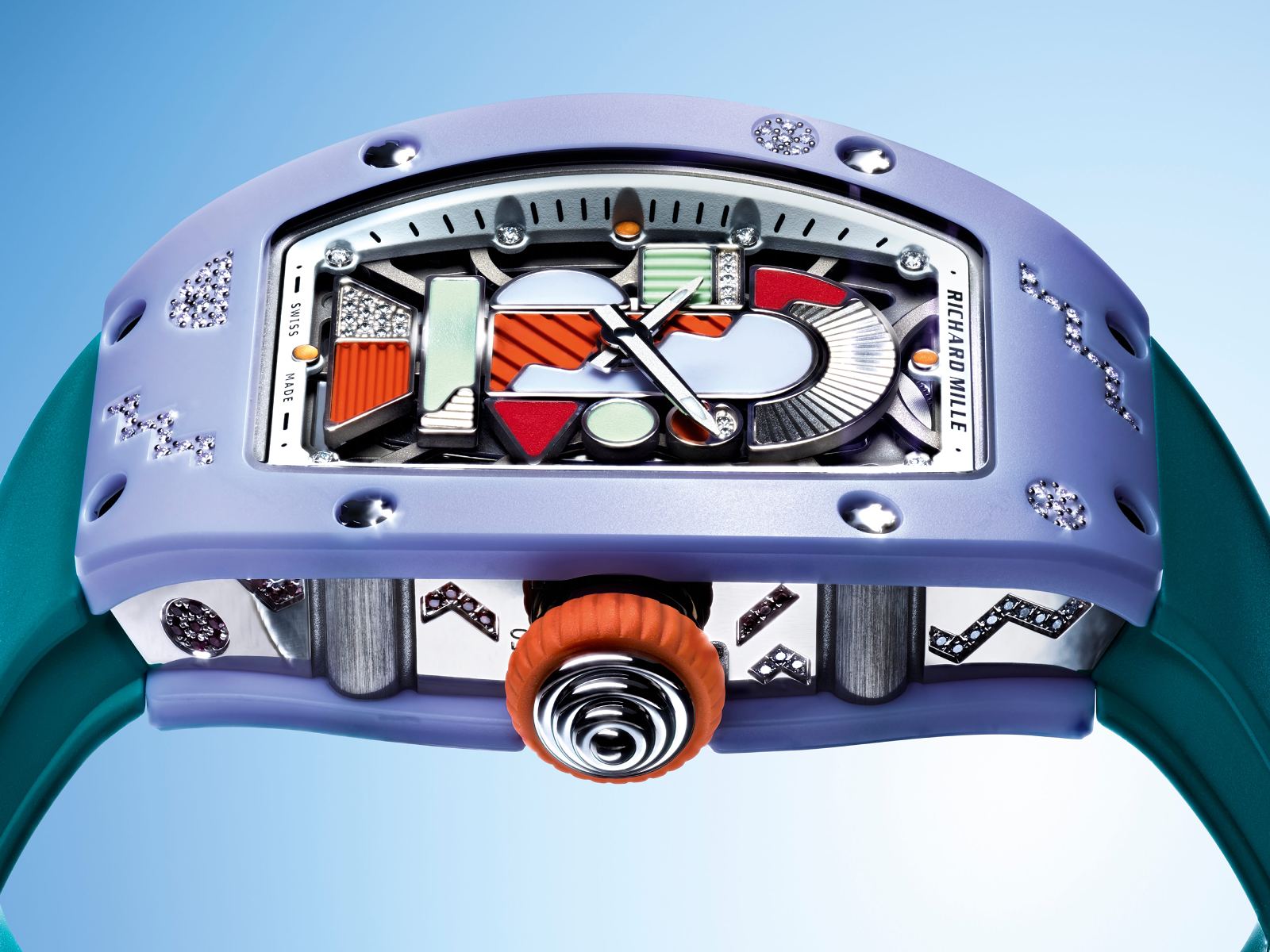 Richard Mille khép lại dòng RM 07-01 Coloured Ceramics bằng các phiên bản đính đá quý 6 Richard Mille khép lại dòng RM 07-01 Coloured Ceramics bằng các phiên bản đính đá quý