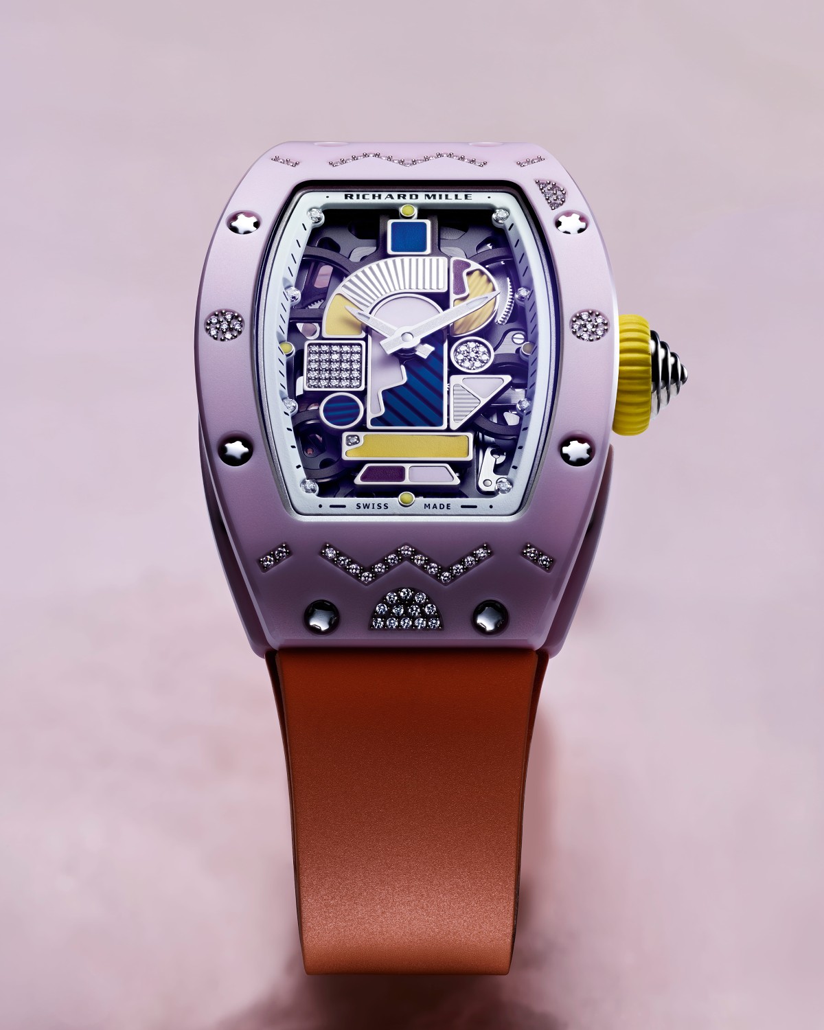 Richard Mille khép lại dòng RM 07-01 Coloured Ceramics bằng các phiên bản đính đá quý 2 Richard Mille khép lại dòng RM 07-01 Coloured Ceramics bằng các phiên bản đính đá quý