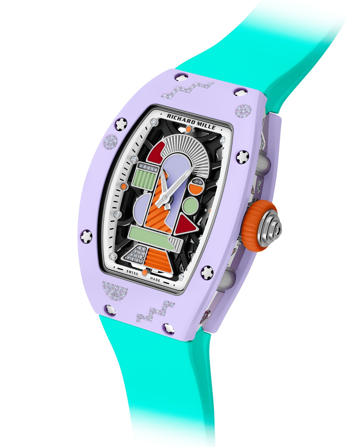 Richard Mille khép lại dòng RM 07-01 Coloured Ceramics bằng các phiên bản đính đá quý 8 Richard Mille khép lại dòng RM 07-01 Coloured Ceramics bằng các phiên bản đính đá quý