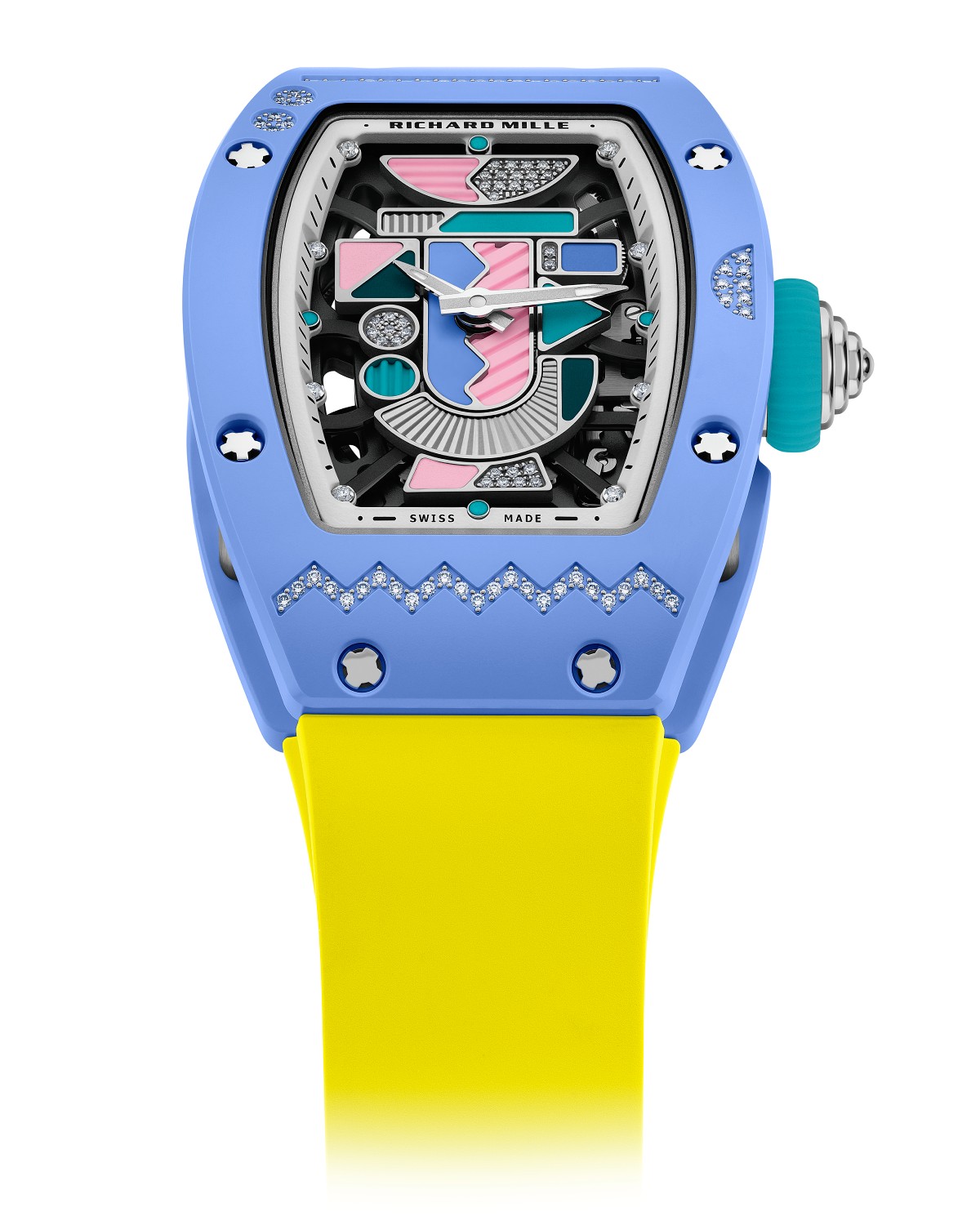 Richard Mille khép lại dòng RM 07-01 Coloured Ceramics bằng các phiên bản đính đá quý 9 Richard Mille khép lại dòng RM 07-01 Coloured Ceramics bằng các phiên bản đính đá quý
