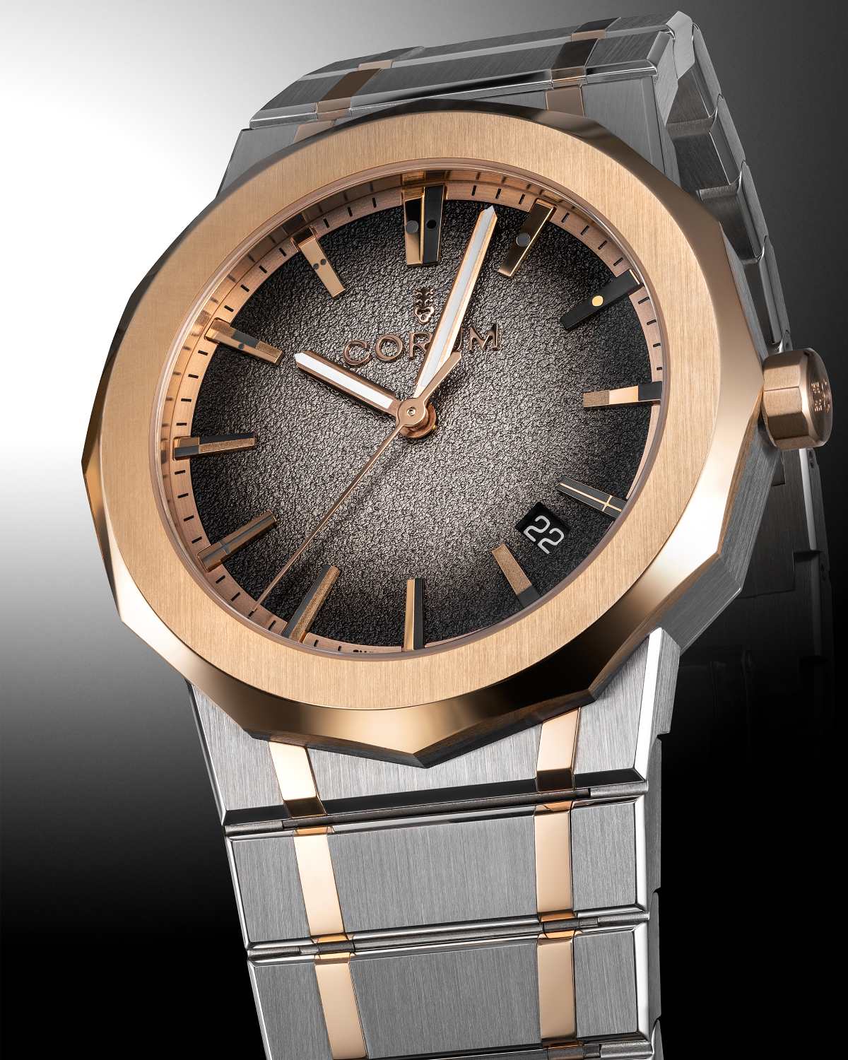 Corum Admiral: thiết kế lại hoàn toàn với vỏ mới, mặt số mới, dây đeo mới và bộ máy mới