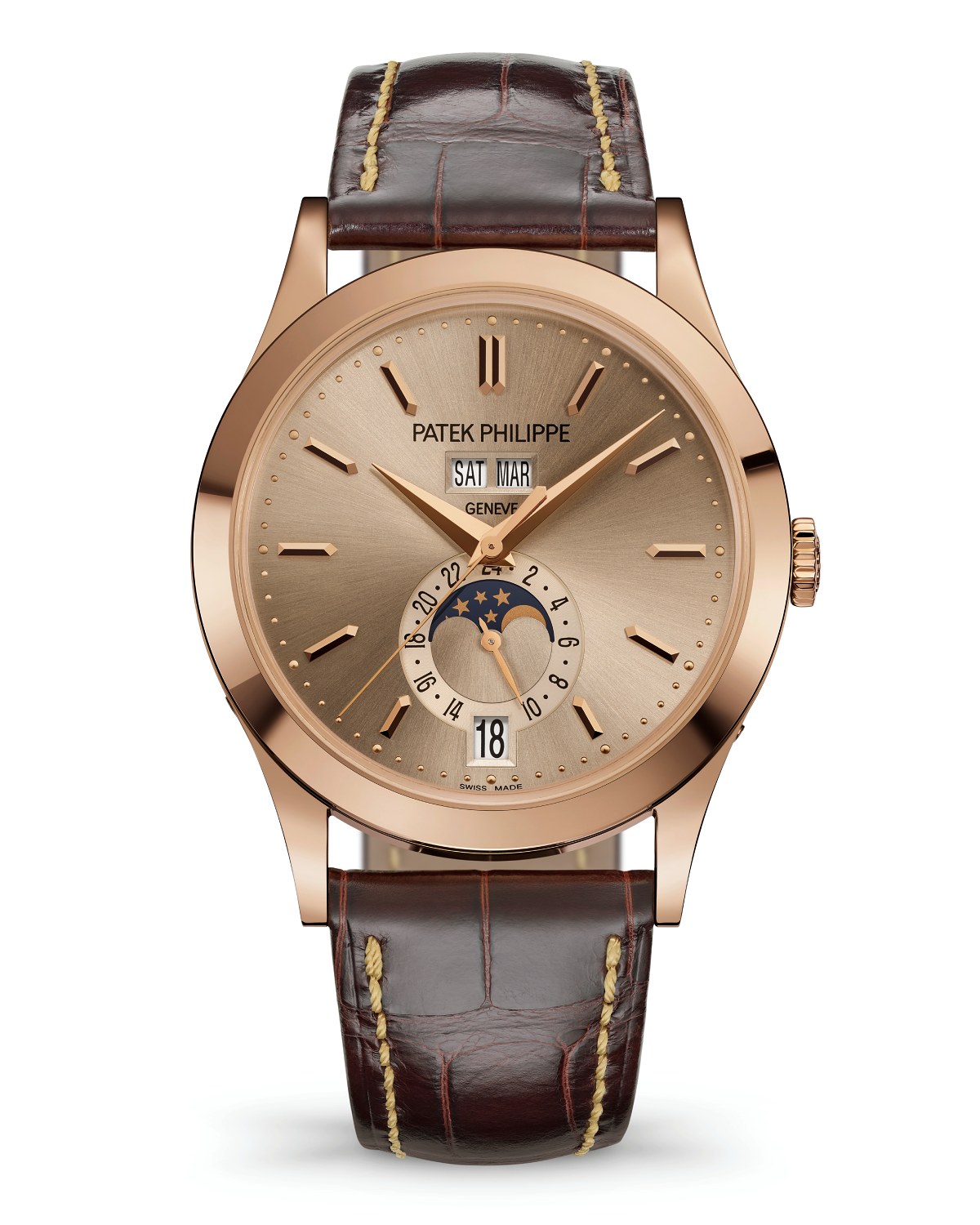 Patek Philippe Ref. 5396R-016 Lịch Thường Niên & Pha Mặt Trăng