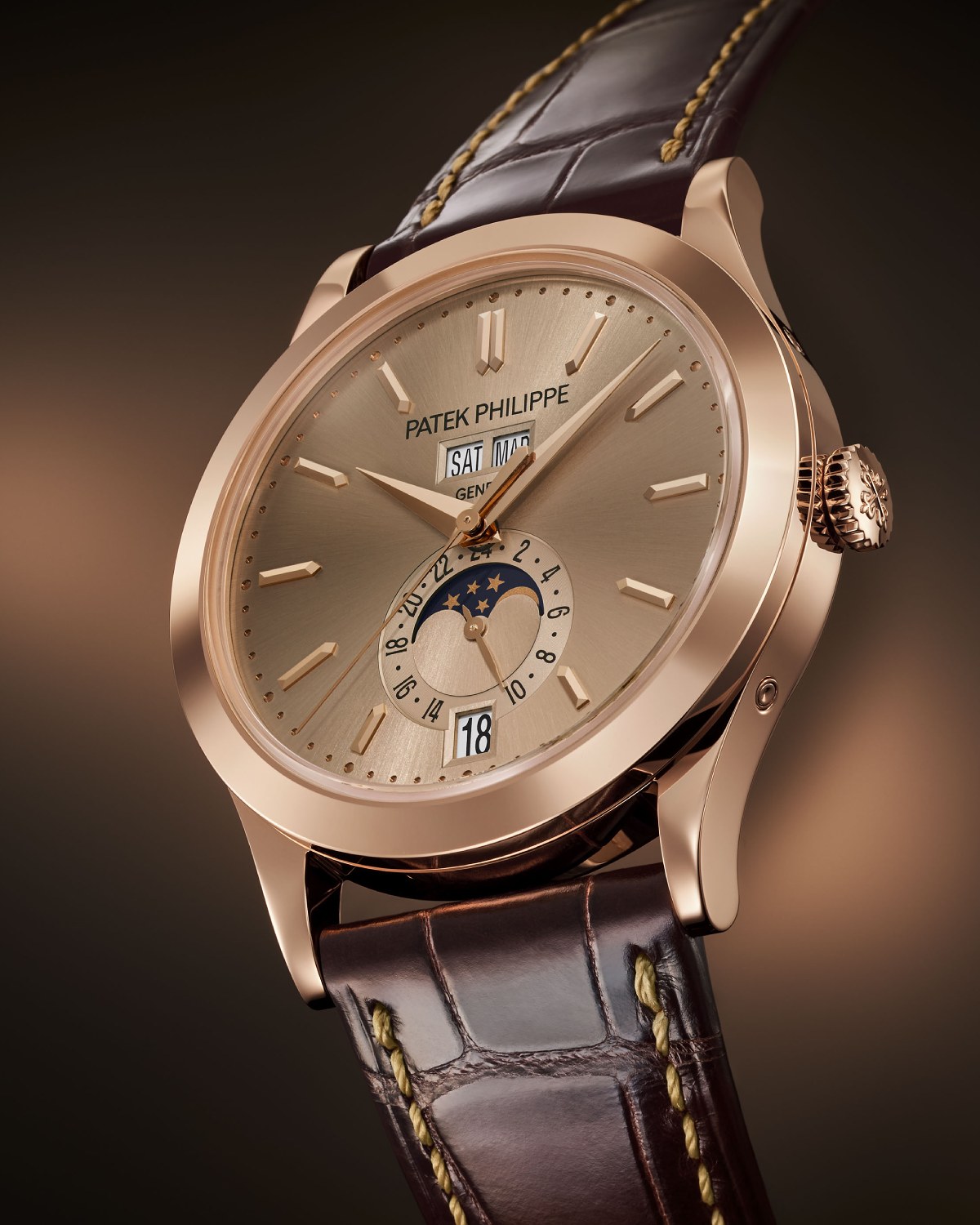Patek Philippe Ref. 5396R-016 Lịch Thường Niên & Pha Mặt Trăng