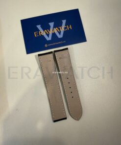 Dây đồng hồ Omega da cá sấu đen