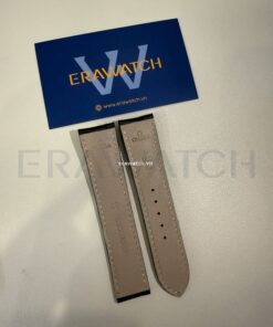 Dây đồng hồ Omega da cá sấu đen