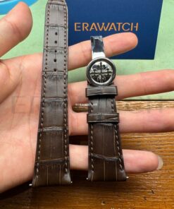 Dây đồng hồ Patek Philippe da cá sấu dòng đặc biệt màu nâuDây đồng hồ Patek Philippe da cá sấu dòng đặc biệt màu nâu