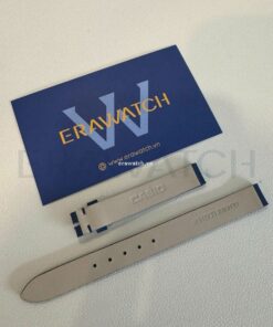 Dây đồng hồ Casio Shen da bò màu xanh