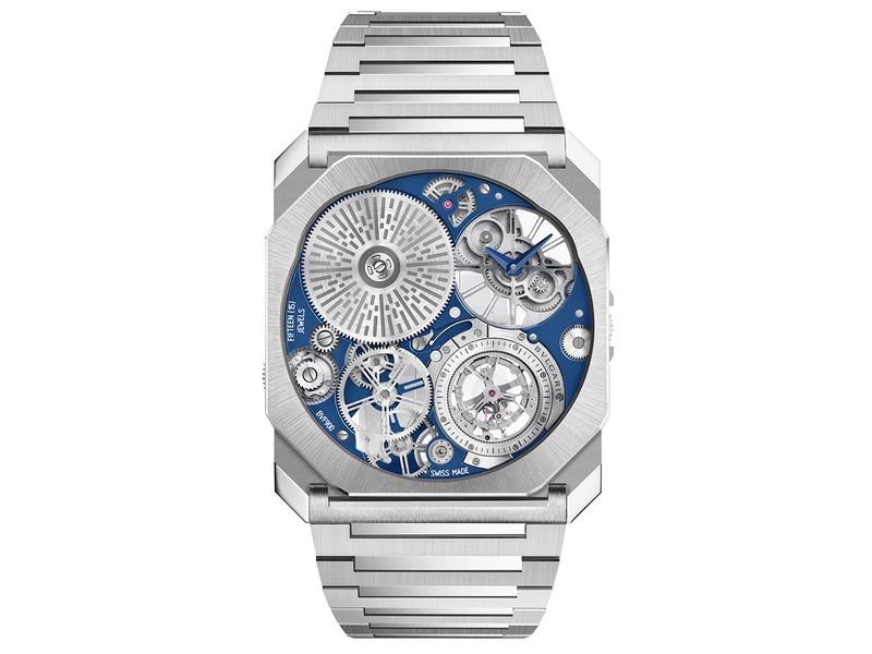 Bulgari Octo Finissimo Ultra Tourbillon Platinum 104344 tiếp tục câu chuyện siêu mỏng đặc biệt