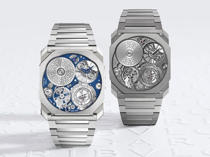 Bulgari Octo Finissimo Ultra Tourbillon Platinum 104344 tiếp tục câu chuyện siêu mỏng đặc biệt