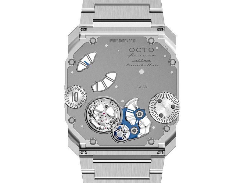 Bulgari Octo Finissimo Ultra Tourbillon Platinum 104344 tiếp tục câu chuyện siêu mỏng đặc biệt