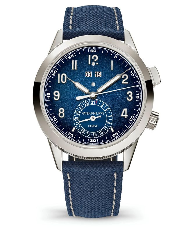 Patek Philippe Calatrava Alarm Ref. 5322G với chức năng báo thức 24 giờ sử dụng gong truyền thống 3 Patek Philippe Calatrava Alarm Ref. 5322G với chức năng báo thức 24 giờ sử dụng gong truyền thống