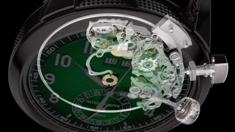 Patek Philippe Calatrava Alarm Ref. 5322G với chức năng báo thức 24 giờ sử dụng gong truyền thống 12 Patek Philippe Calatrava Alarm Ref. 5322G với chức năng báo thức 24 giờ sử dụng gong truyền thống