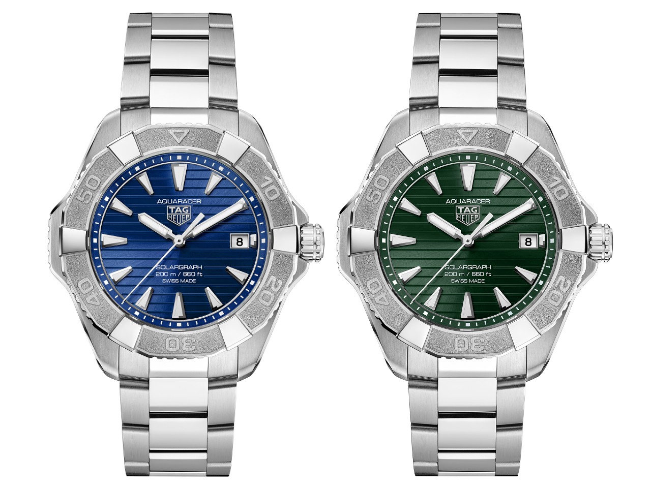 TAG Heuer mở rộng dòng Aquaracer Solargraph với các mẫu mới 40 mm và 28 mm cho năm 2026.