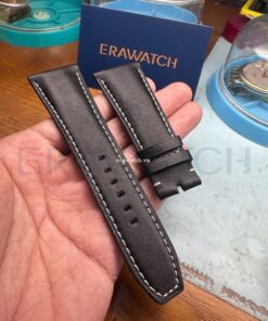 Dây đồng hồ Raymond Weil da bò màu đen