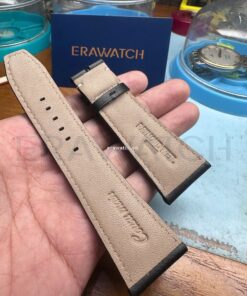 Dây đồng hồ Raymond Weil da bò màu đen