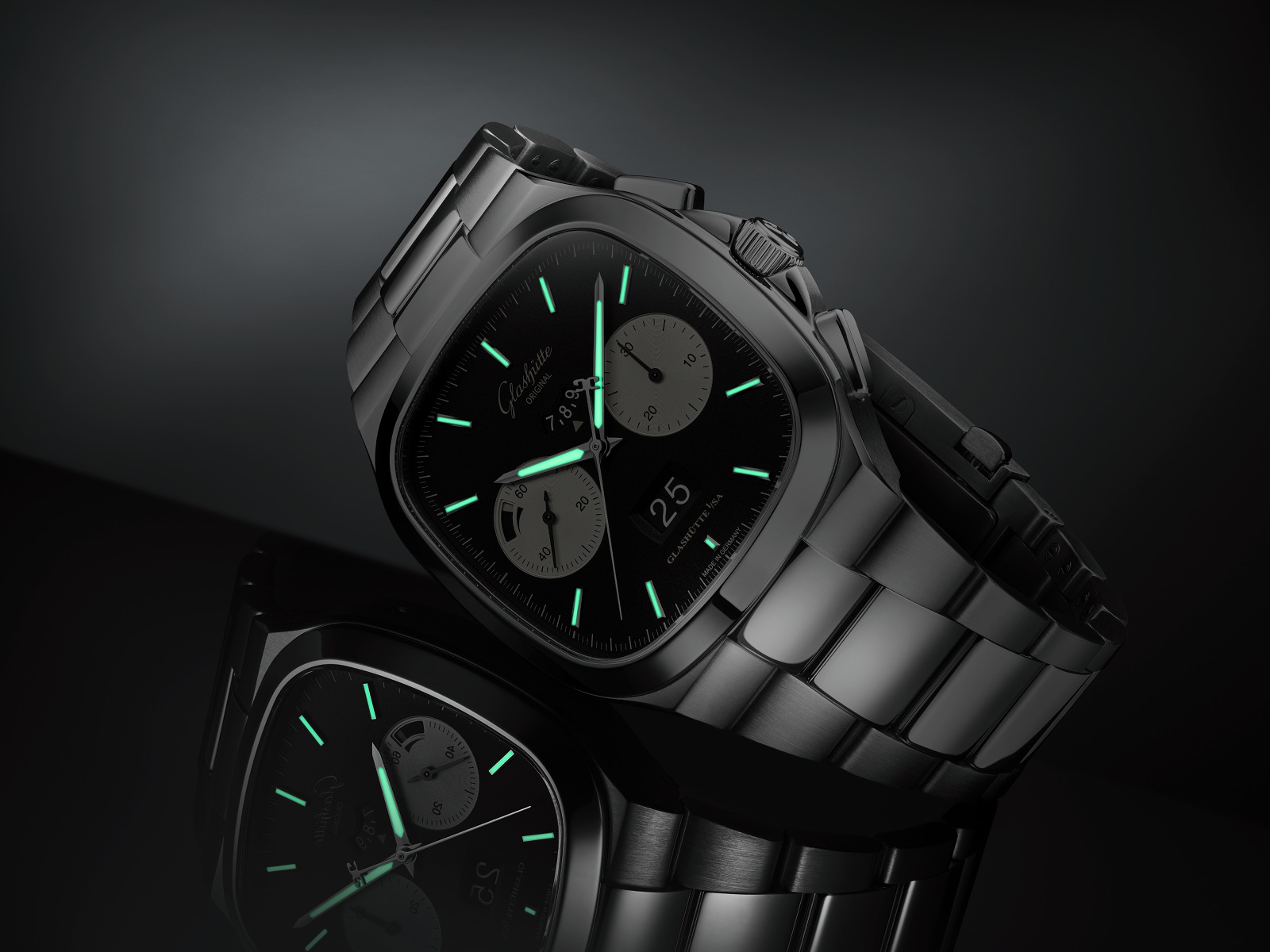 Glashütte Original Seventies Chronograph XV: Tông màu đen và bạc cho phiên bản giới hạn khu vực