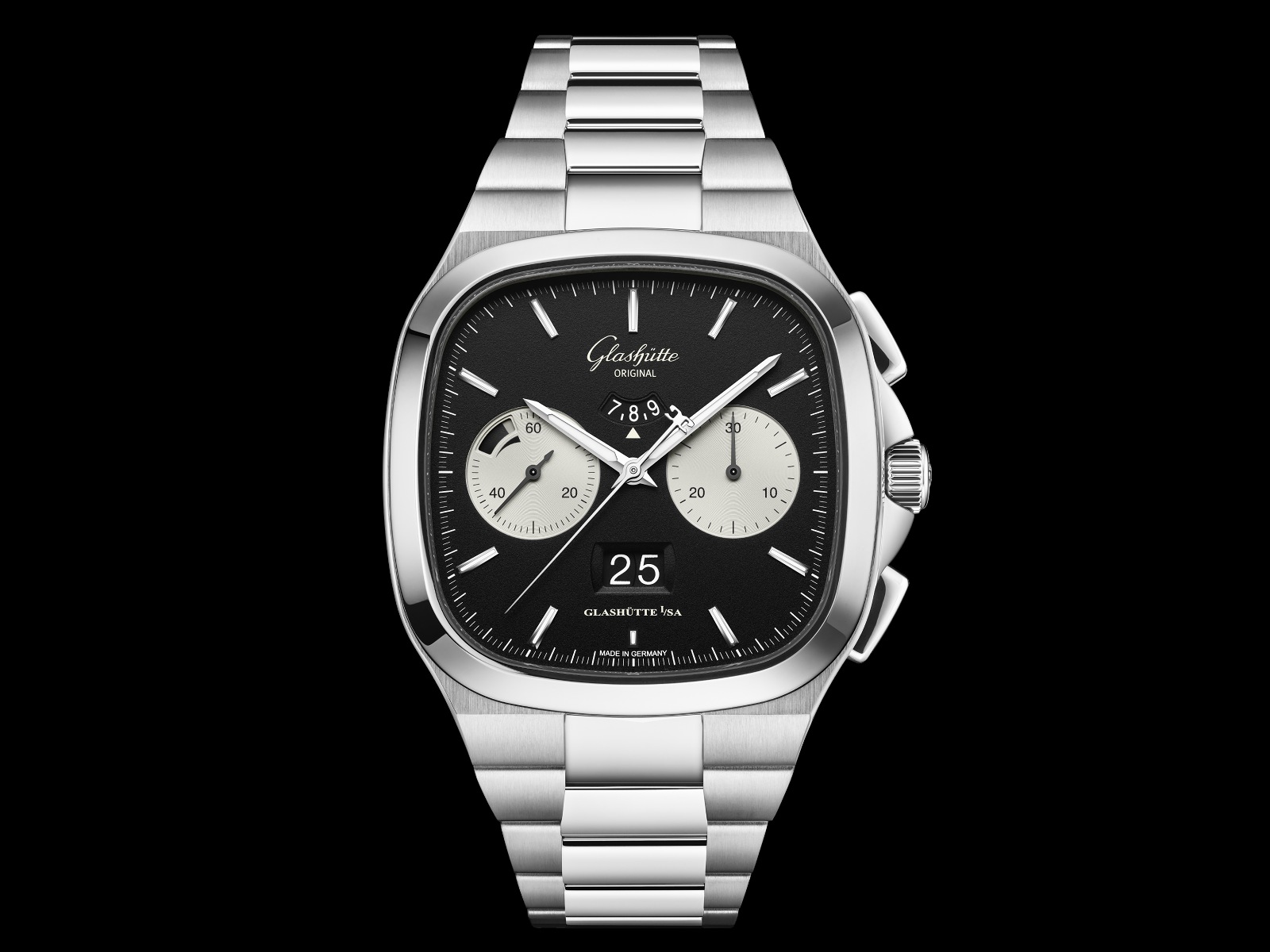 Glashütte Original Seventies Chronograph XV: Tông màu đen và bạc cho phiên bản giới hạn khu vực