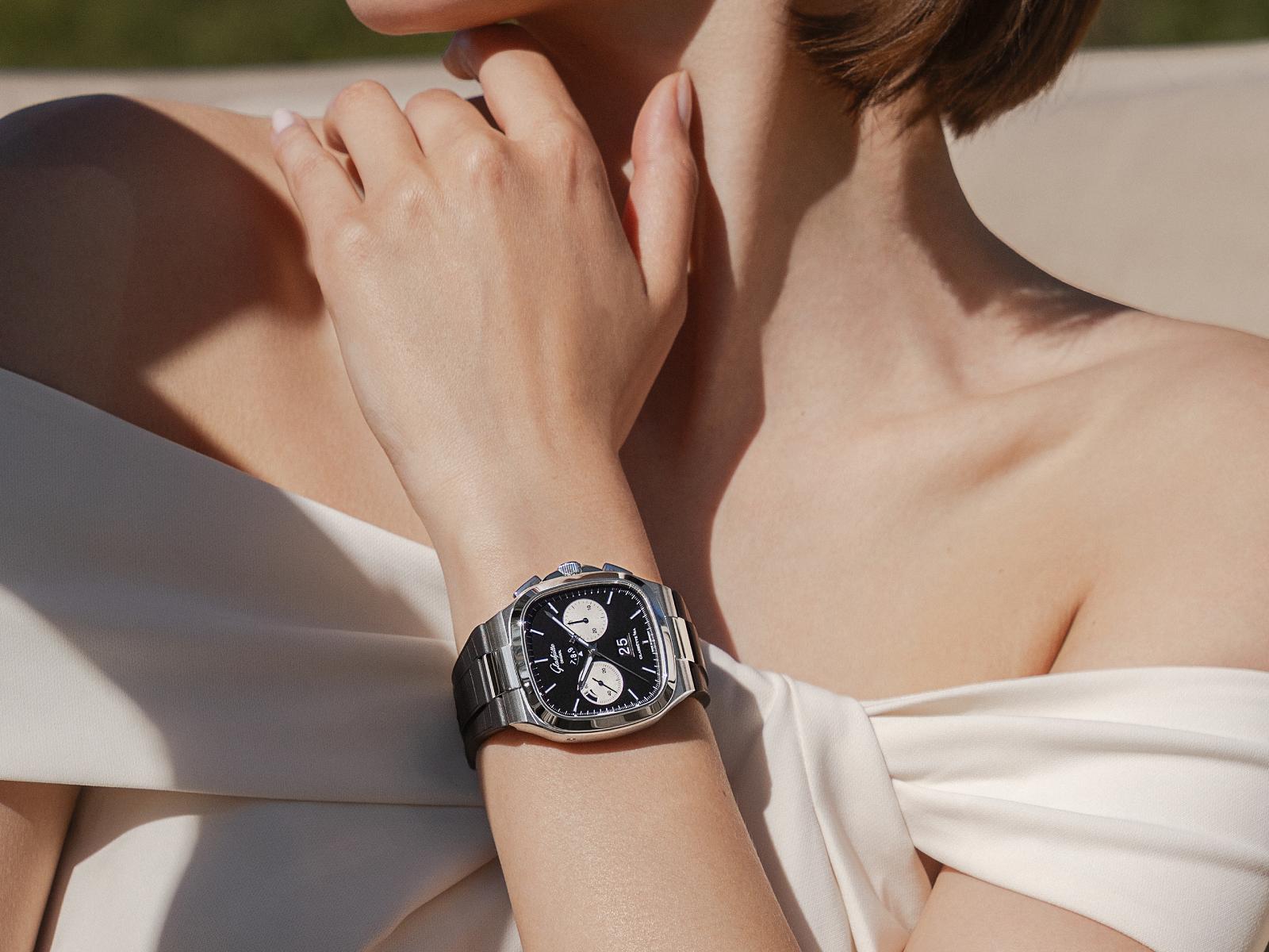 Glashütte Original Seventies Chronograph XV: Tông màu đen và bạc cho phiên bản giới hạn khu vực