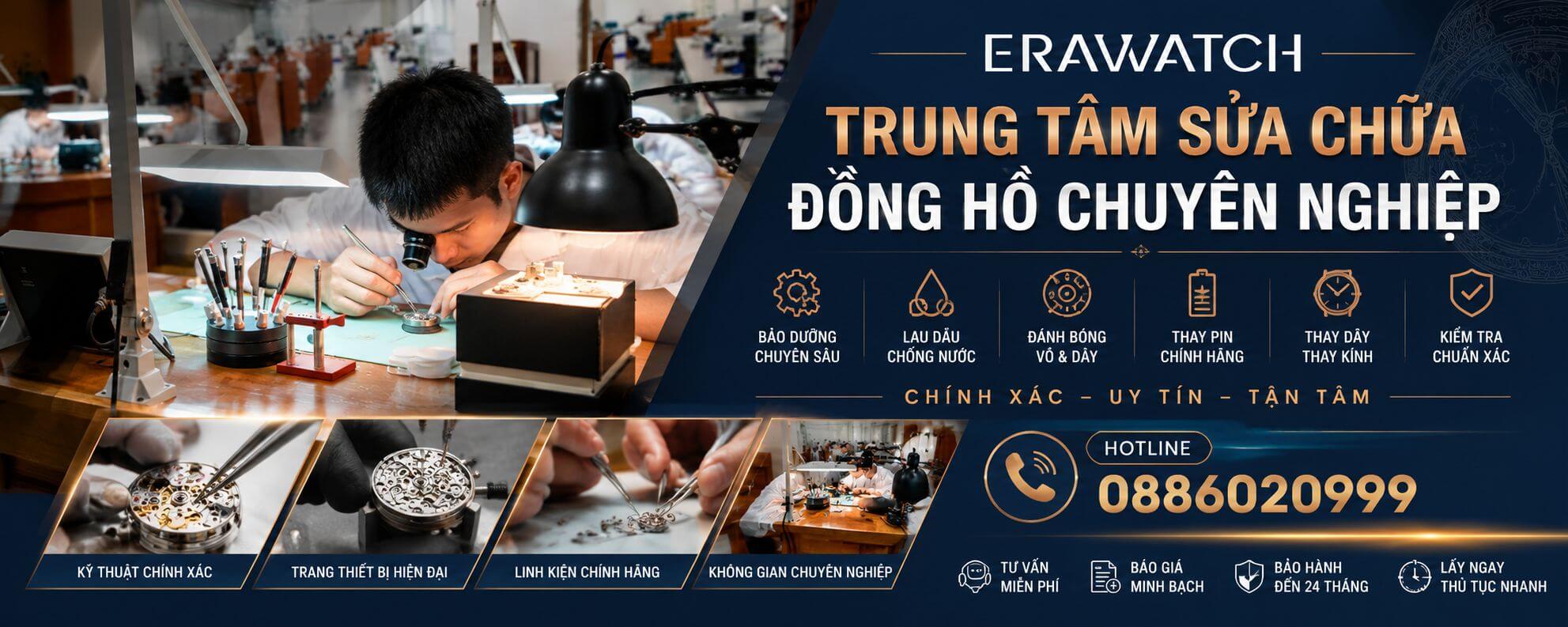 Erawatch chuyên sửa chữa đồng hồ đeo tay uy tín toàn quốc 1 banner sửa chữa đồng hồ erawatch