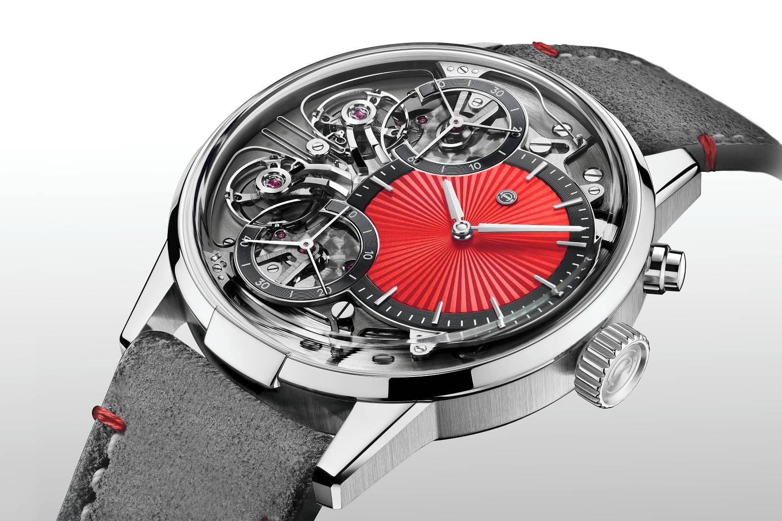 Sắc đỏ rực rỡ trên phiên bản giới hạn Armin Strom Mirrored Force Resonance mới nhất 2 Sắc đỏ rực rỡ trên phiên bản giới hạn Armin Strom Mirrored Force Resonance mới nhất