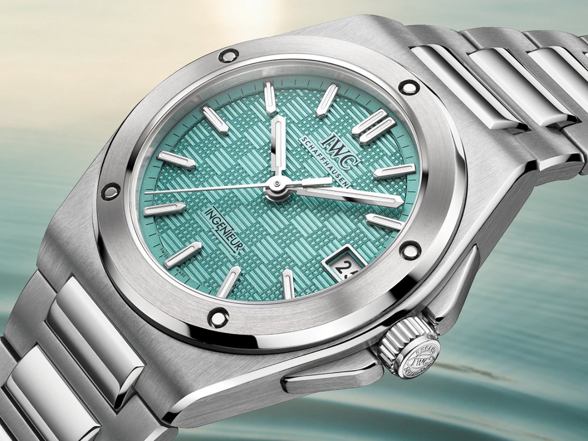 IWC ra mắt Ingenieur Automatic 35 IW324902 với mặt số "Pool" mới