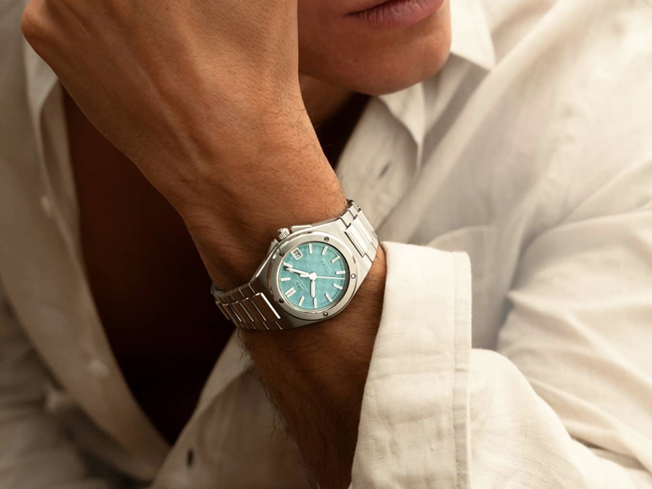 IWC ra mắt Ingenieur Automatic 35 IW324902 với mặt số "Pool" mới