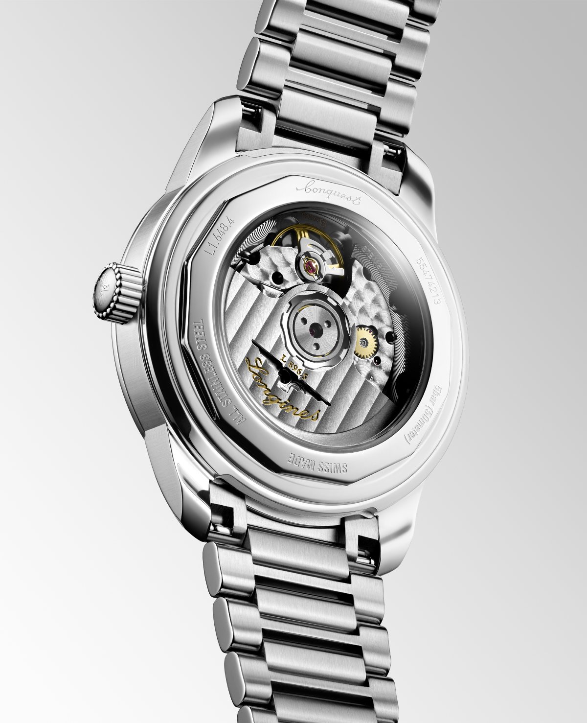 Longines ra mắt mẫu Conquest Heritage Central Power Reserve màu xanh nhạt mới 6 Longines ra mắt mẫu Conquest Heritage Central Power Reserve màu xanh nhạt mới