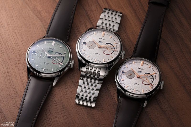 Oris Artelier Calibre 113: Bộ máy trữ cót 10 ngày cùng lịch doanh nhân