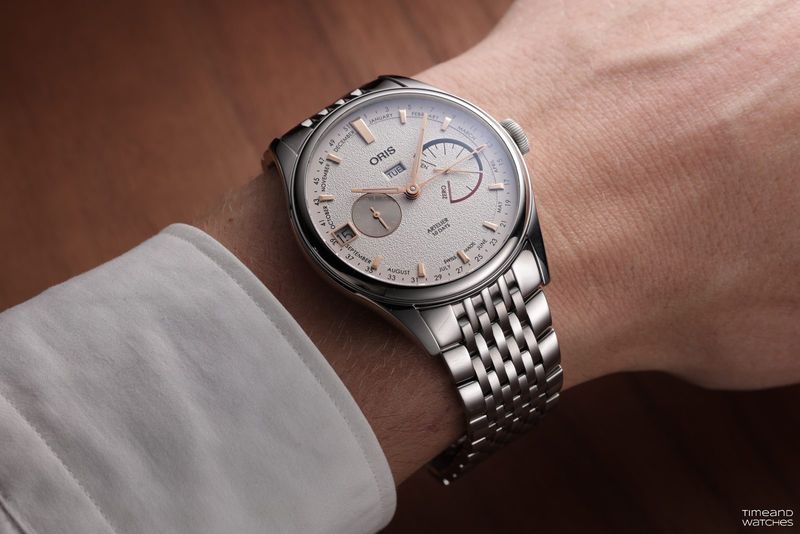 Oris Artelier Calibre 113: Bộ máy trữ cót 10 ngày cùng lịch doanh nhân 5 Oris Artelier Calibre 113: Bộ máy trữ cót 10 ngày cùng lịch doanh nhân
