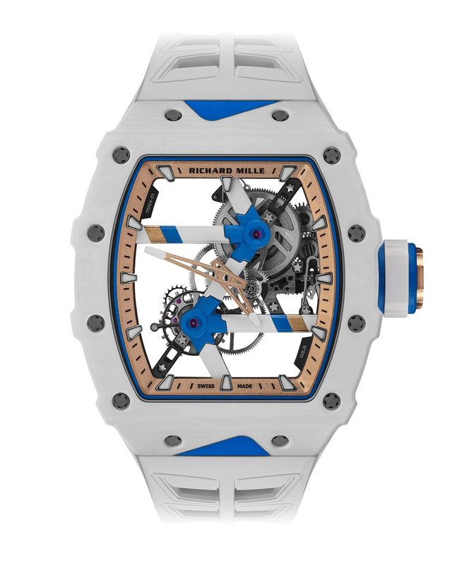 Richard Mille RM 64-01 Tourbillon Colnago tôn vinh tinh hoa kỹ thuật xe đạp Ý
