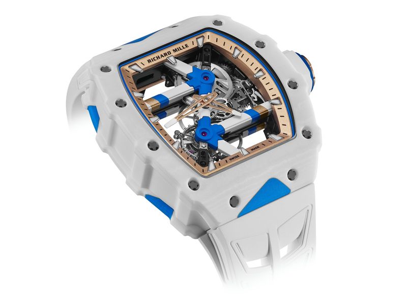 Richard Mille RM 64-01 Tourbillon Colnago tôn vinh tinh hoa kỹ thuật xe đạp Ý