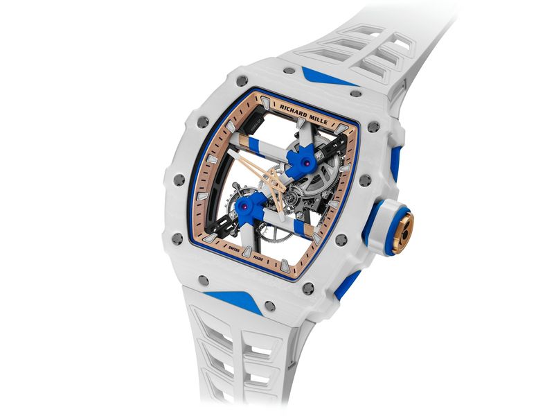 Richard Mille RM 64-01 Tourbillon Colnago tôn vinh tinh hoa kỹ thuật xe đạp Ý