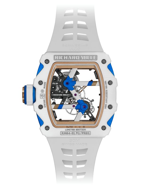 Richard Mille RM 64-01 Tourbillon Colnago tôn vinh tinh hoa kỹ thuật xe đạp Ý