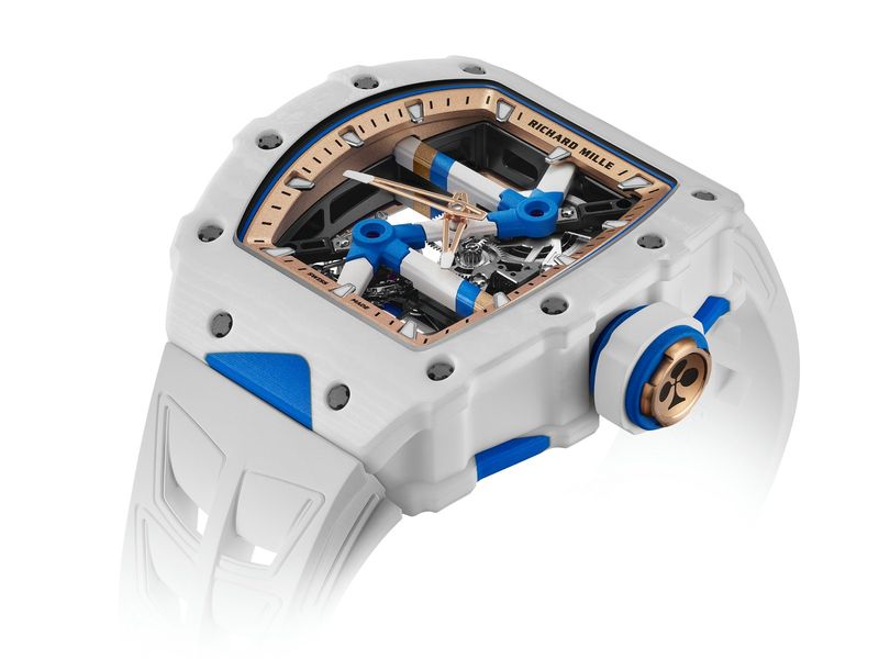 Richard Mille RM 64-01 Tourbillon Colnago tôn vinh tinh hoa kỹ thuật xe đạp Ý