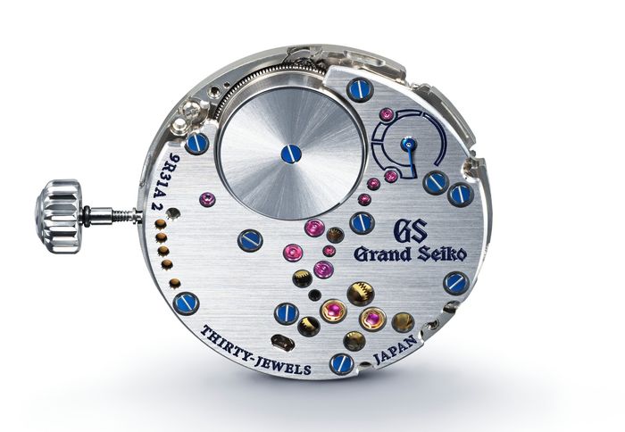 Grand Seiko SBGY043 kết hợp bộ máy Spring Drive với mặt số Iwao màu chàm đậm 5 Grand Seiko Calibre 9R31