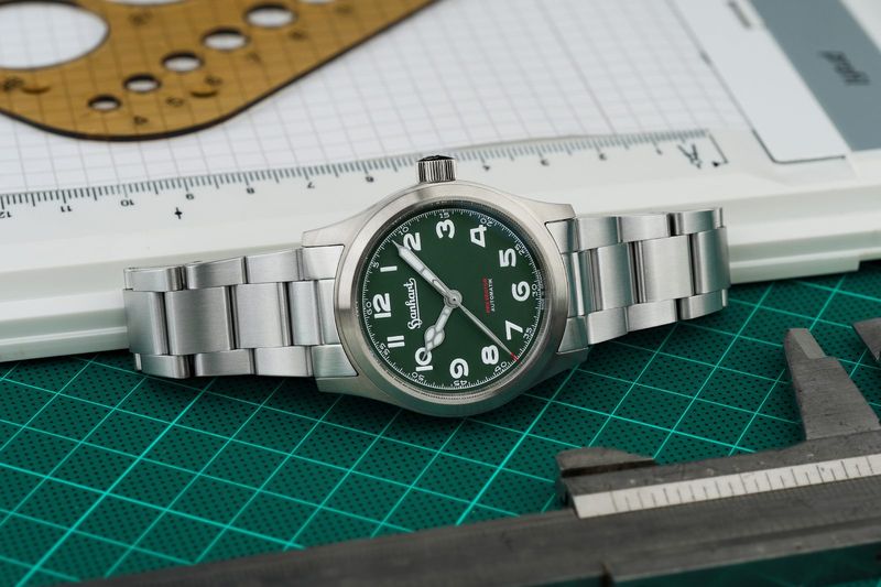 Hanhart Preventor HD12 36mm Black Forest Green: Phiên bản MAD dành cho các nhà sưu tập đồng hồ