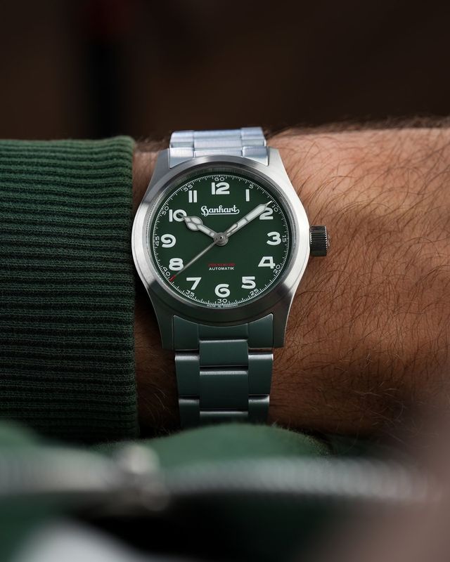 Hanhart Preventor HD12 36mm Black Forest Green: Phiên bản MAD dành cho các nhà sưu tập đồng hồ
