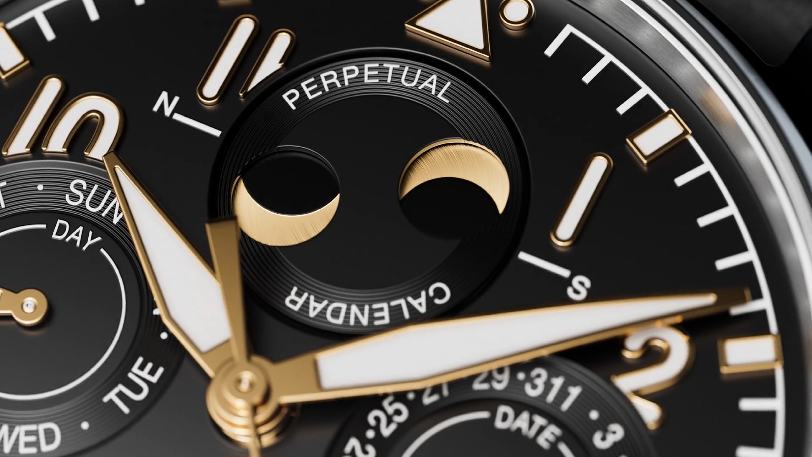 IWC Big Pilot’s Watch Perpetual Calendar ProSet kỷ niệm 140 năm Mercedes-Benz
