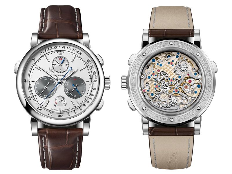 A. Lange & Söhne Triple Split trở lại với phiên bản vỏ bạch kim 15 A. Lange & Söhne Triple Split trở lại với phiên bản vỏ bạch kim