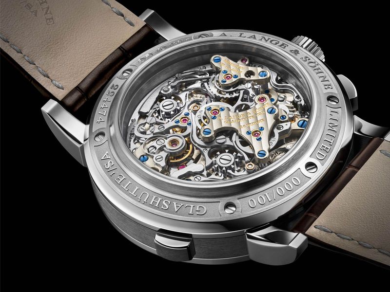 A. Lange & Söhne Triple Split trở lại với phiên bản vỏ bạch kim 14 A. Lange & Söhne Triple Split trở lại với phiên bản vỏ bạch kim