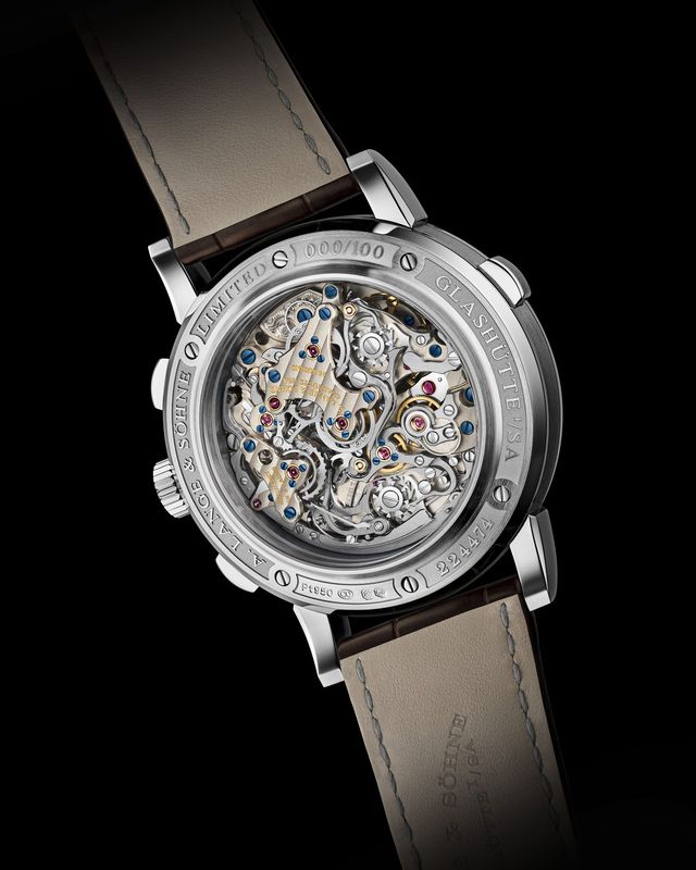 A. Lange & Söhne Triple Split trở lại với phiên bản vỏ bạch kim 10 A. Lange & Söhne Triple Split trở lại với phiên bản vỏ bạch kim