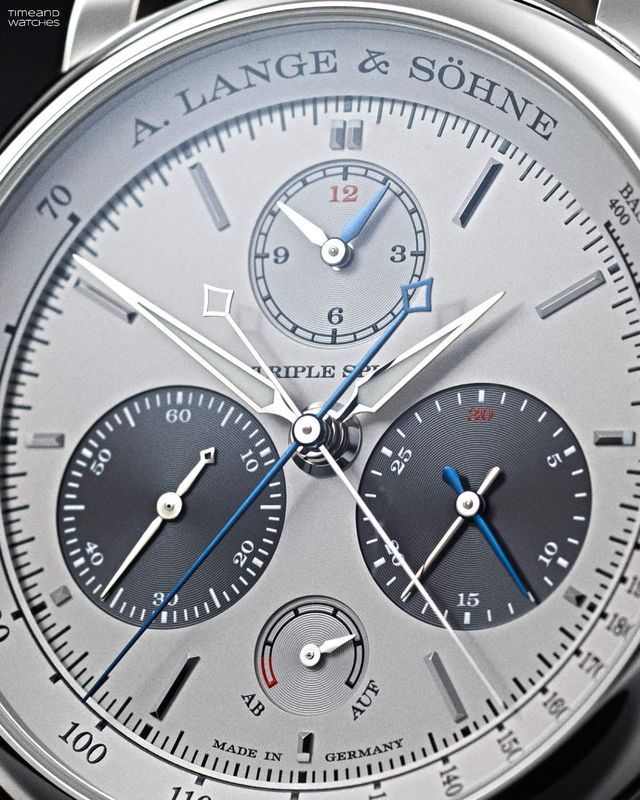 A. Lange & Söhne Triple Split trở lại với phiên bản vỏ bạch kim 6 A. Lange & Söhne Triple Split trở lại với phiên bản vỏ bạch kim