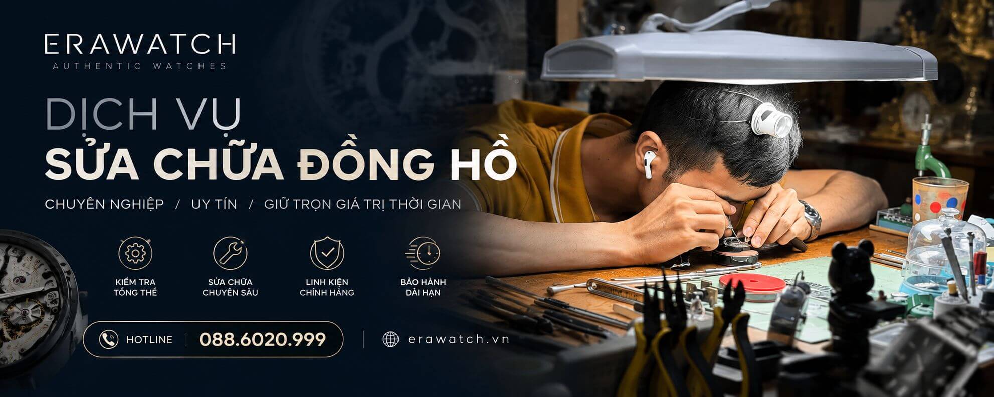 Erawatch chuyên sửa chữa đồng hồ đeo tay uy tín toàn quốc 1 Dịch Vụ Sửa Chữa Đồng Hồ Chuyên Nghiệp