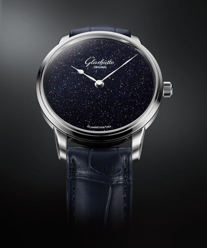 Glashütte Original Senator Aventurine: Hai phiên bản xanh lá Art Nouveau và xanh dương Art Déco 5 Glashütte Original Senator Aventurine: Hai phiên bản xanh lá Art Nouveau và xanh dương Art Déco
