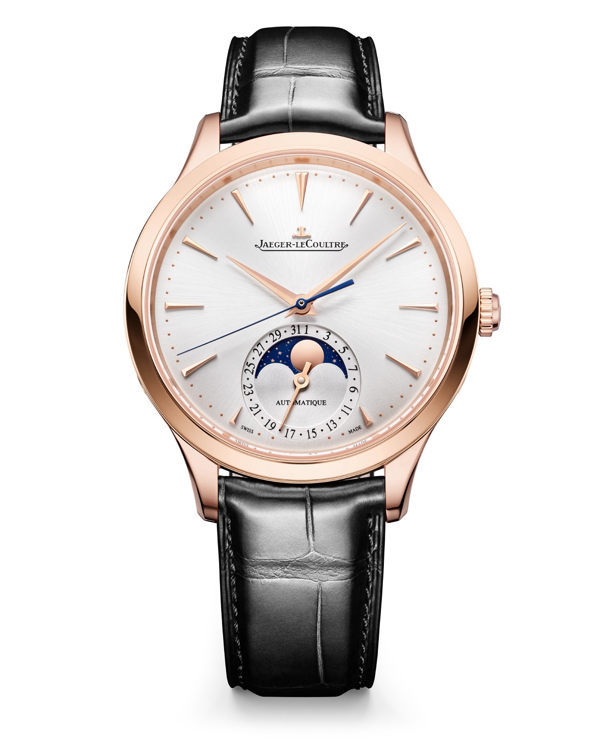 Jaeger-LeCoultre Master Ultra Thin Moon: Phiên bản mới với vỏ vàng hồng 18K đường kính 36 mm