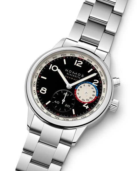 Nomos Glashütte ra mắt Club Sport neomatik Worldtimer dark – Đồng hồ Worldtimer phủ dạ quang toàn diện