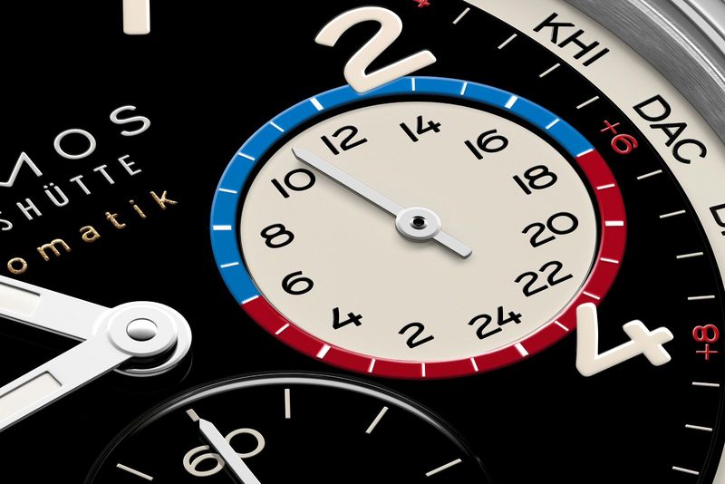 Nomos Glashütte ra mắt Club Sport neomatik Worldtimer dark – Đồng hồ Worldtimer phủ dạ quang toàn diện