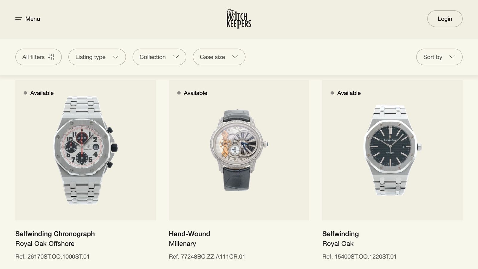 Audemars Piguet ra mắt The Watch Keepers – Dịch vụ đồng hồ đã qua sử dụng được chứng nhận chính hãng của thương hiệu 3 Audemars Piguet ra mắt The Watch Keepers – Dịch vụ đồng hồ đã qua sử dụng được chứng nhận chính hãng của thương hiệu