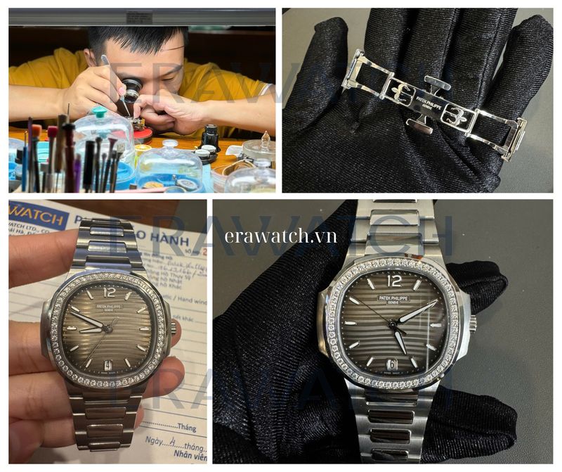 đánh bóng đồng hồ patek philippe